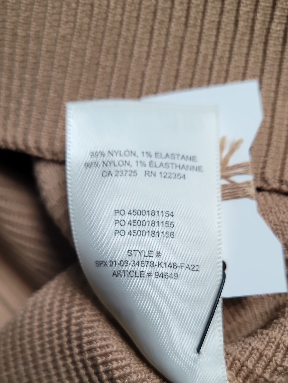 ARITZIA Babaton Sculpt Knit Criss Cross Ribbed Halter Sheath Dress - Picture 13 of 14